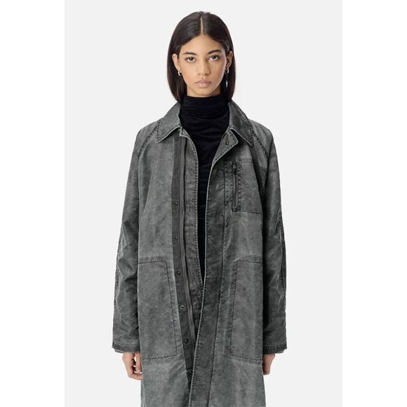 John Elliott Faded Black Nicasio Top Coat, Size XL NWT! $798 - Picture 1 of 11